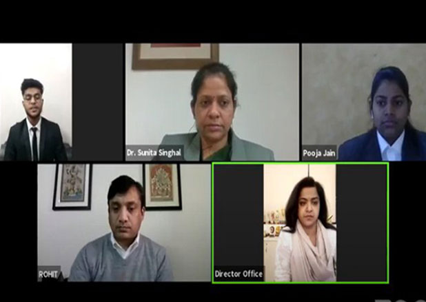 Mr. Rohit Patnaik live for the Webinar Organised by KCC Institutes, Delhi-NCR, Greater Noida.