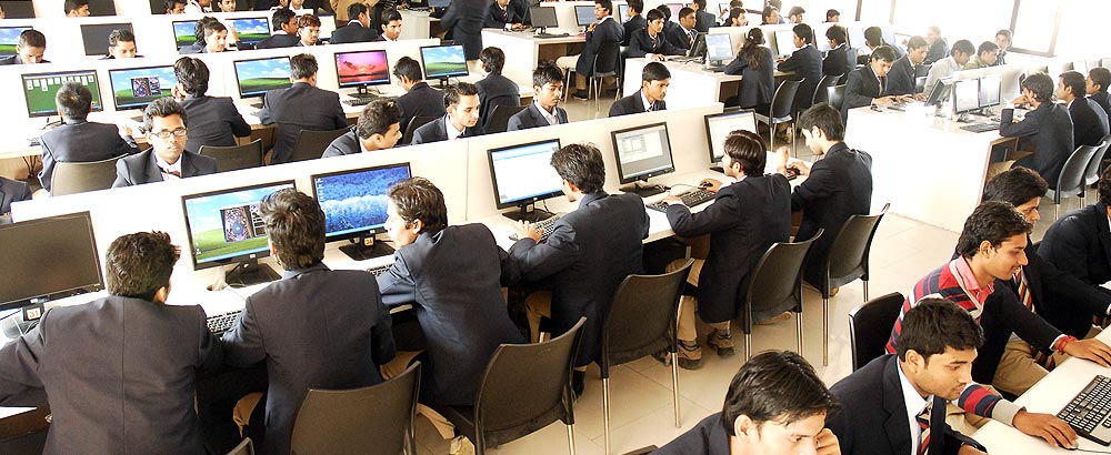 computer laboratories