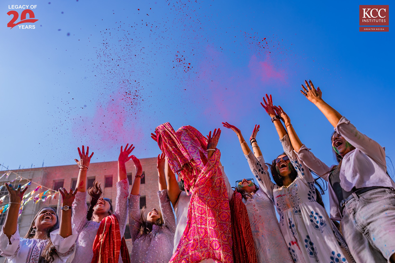 Holi Celebration at KCC Institutes