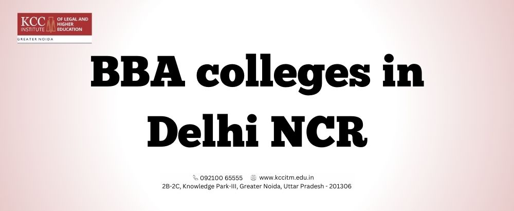 BBA colleges in Delhi NCR