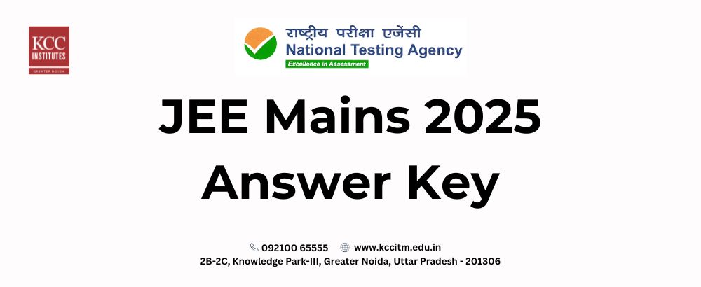 JEE Main Answer Key 2025